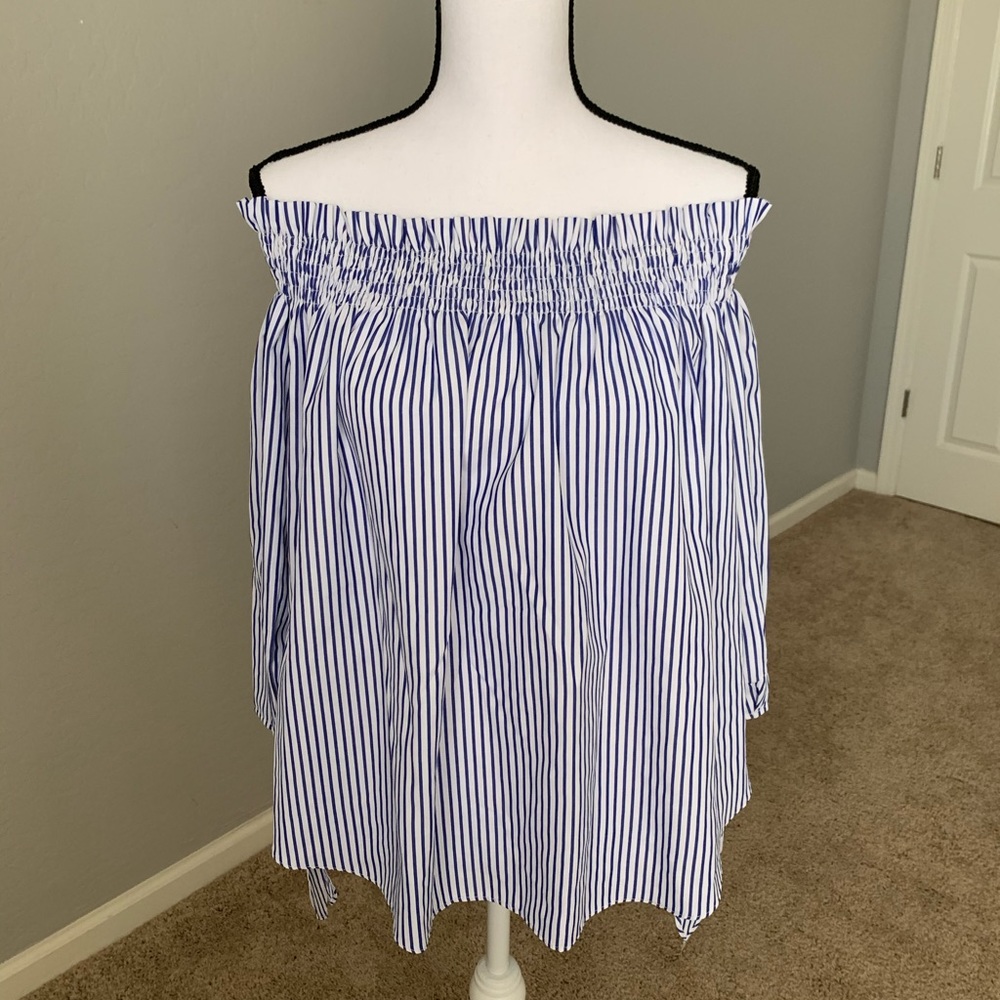 SAVE Summer off shoulder top
